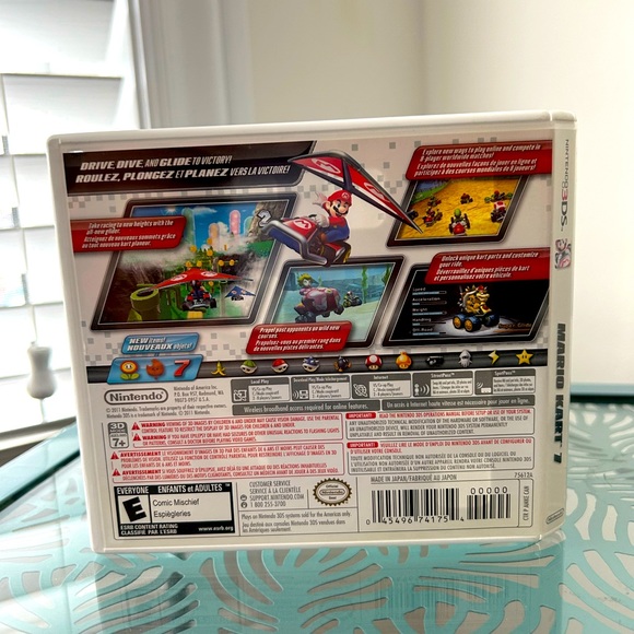 Nintendo Mariokart 7 3DS Game with Case - Like New - Tssted - Picture 2 of 5